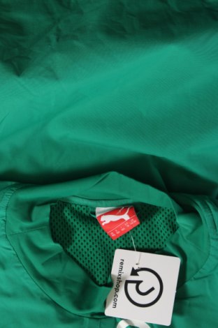 Детска спортна блуза PUMA, Размер 13-14y/ 164-168 см, Цвят Зелен, Цена 18,63 лв.