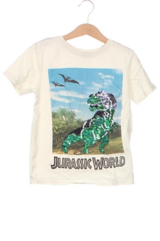 Kinder T-Shirt H&M, Größe 6-7y/ 122-128 cm, Farbe Ecru, Preis 10,65 €