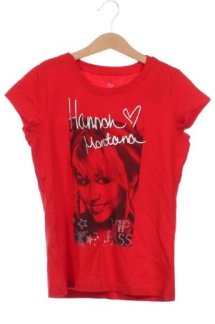 Tricou pentru copii Hannah Montana, Mărime 10-11y/ 146-152 cm, Culoare Roșu, Preț 22,40 Lei