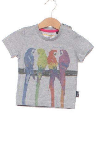 Детска тениска Harmont & Blaine, Размер 12-18m/ 80-86 см, Цвят Сив, Цена 41,00 лв.