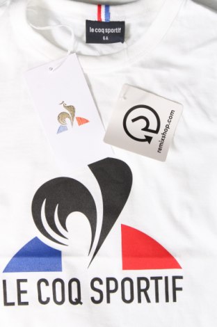 Dziecięcy T-shirt Le Coq Sportif, Rozmiar 5-6y/ 116-122 cm, Kolor Biały, Cena 89,64 zł