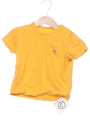Детска тениска Marks & Spencer, Размер 9-12m/ 74-80 см, Цвят Жълт, Цена 16,94 лв.