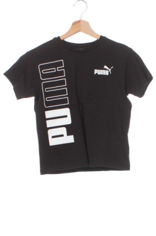 Детска тениска PUMA, Размер 9-10y/ 140-146 см, Цвят Черен, Цена 45,43 лв.