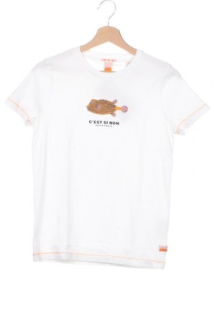 Παιδικό μπλουζάκι Scotch & Soda, Μέγεθος 9-10y/ 140-146 εκ., Χρώμα Λευκό, Τιμή 23,83 €