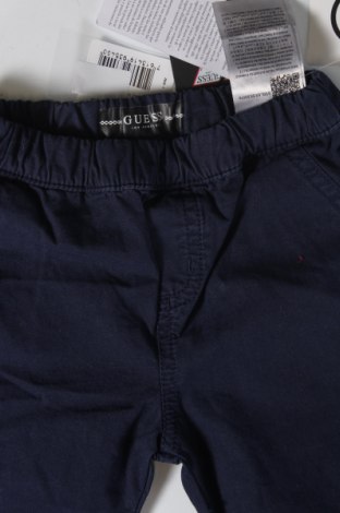 Pantaloni de catifea reiată, pentru copii Guess, Mărime 12-18m/ 80-86 cm, Culoare Albastru, Preț 207,89 Lei
