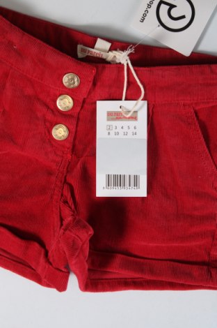Детски къс панталон Du Pareil Au Meme, Размер 18-24m/ 86-98 см, Цвят Червен, Цена 24,99 лв.