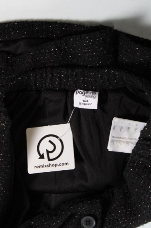 Pantaloni scurți pentru copii Page One, Mărime 12-13y/ 158-164 cm, Culoare Negru, Preț 22,11 Lei