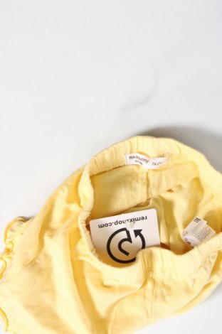 Детски къс панталон Sinsay, Размер 6-9m/ 68-74 см, Цвят Жълт, Цена 3,08 лв.