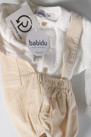 Детски комплект BabiDu, Размер 2-3m/ 56-62 см, Цвят Бежов, Цена 36,63 лв.