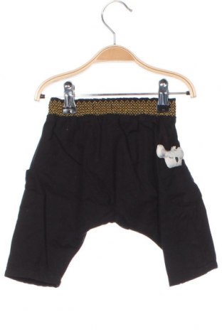 Детски панталон Du Pareil Au Meme, Размер 2-3m/ 56-62 см, Цвят Черен, Цена 11,80 лв.