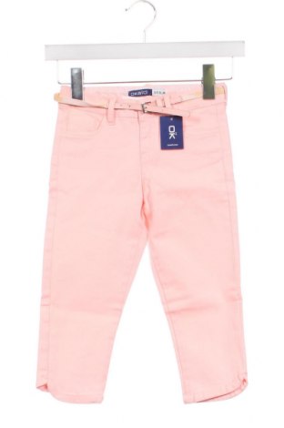 Παιδικό παντελόνι Okaidi, Μέγεθος 5-6y/ 116-122 εκ., Χρώμα Ρόζ , Τιμή 10,10 €
