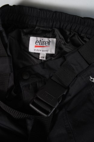 Παιδικό παντελόνι για χειμερινά σπορ Etirel, Μέγεθος 2-3y/ 98-104 εκ., Χρώμα Μαύρο, Τιμή 5,47 €