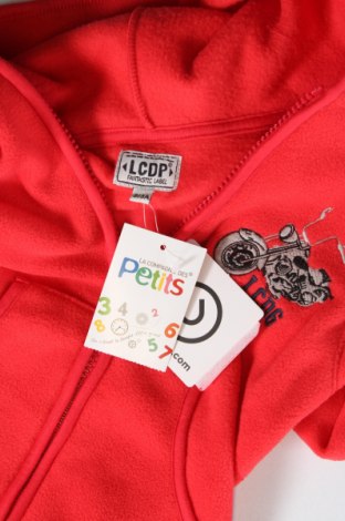 Dziecięca bluza polarowa La Compagnie des Petits, Rozmiar 2-3y/ 98-104 cm, Kolor Czerwony, Cena 56,61 zł