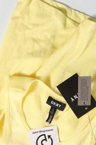 Μπλουζάκι αμάνικο παιδικό DKNY, Μέγεθος 6-7y/ 122-128 εκ., Χρώμα Κίτρινο, Τιμή 38,87 €