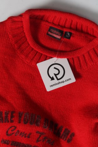 Детски пуловер, Размер 10-11y/ 146-152 см, Цвят Червен, Цена 14,76 лв.