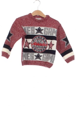Детски пуловер, Размер 9-12m/ 74-80 см, Цвят Червен, Цена 9,30 лв.