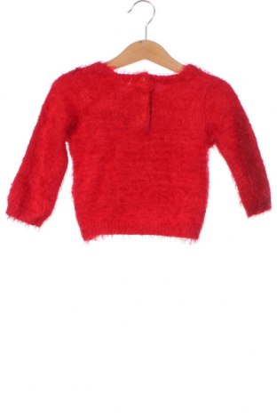 Детски пуловер Du Pareil Au Meme, Размер 9-12m/ 74-80 см, Цвят Червен, Цена 12,39 лв.