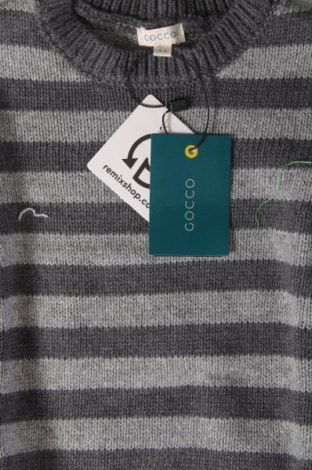 Детски пуловер Gocco, Размер 4-5y/ 110-116 см, Цвят Сив, Цена 35,40 лв.