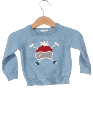 Παιδικό πουλόβερ Gocco, Μέγεθος 9-12m/ 74-80 εκ., Χρώμα Μπλέ, Τιμή 10,64 €