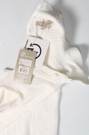 Детски пуловер Grain De Ble, Размер 3-6m/ 62-68 см, Цвят Бял, Цена 10,29 лв.