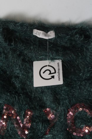 Παιδικό πουλόβερ H&M, Μέγεθος 12-13y/ 158-164 εκ., Χρώμα Πράσινο, Τιμή 6,09 €