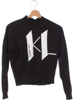 Dziecięcy sweter Karl Lagerfeld, Rozmiar 11-12y/ 152-158 cm, Kolor Czarny, Cena 583,74 zł