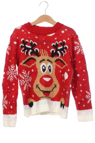 Dziecięcy sweter Made In Italy, Rozmiar 9-10y/ 140-146 cm, Kolor Czerwony, Cena 40,30 zł