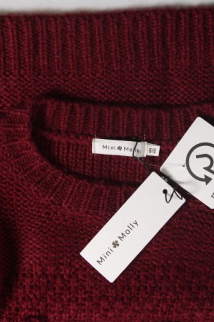 Детски пуловер Mini Molly, Размер 6-7y/ 122-128 см, Цвят Червен, Цена 14,75 лв.