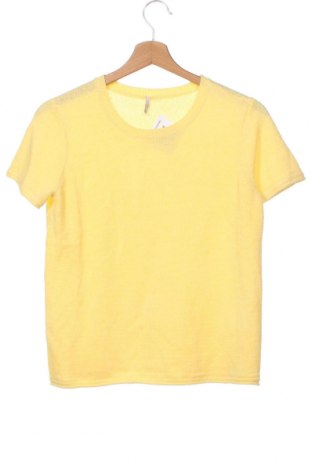 Детски пуловер ONLY Kids, Размер 12-13y/ 158-164 см, Цвят Жълт, Цена 6,80 лв.