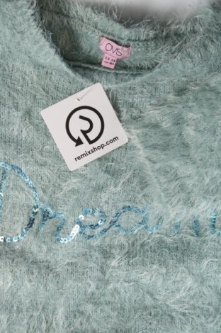 Детски пуловер Oviesse, Размер 13-14y/ 164-168 см, Цвят Син, Цена 10,25 лв.