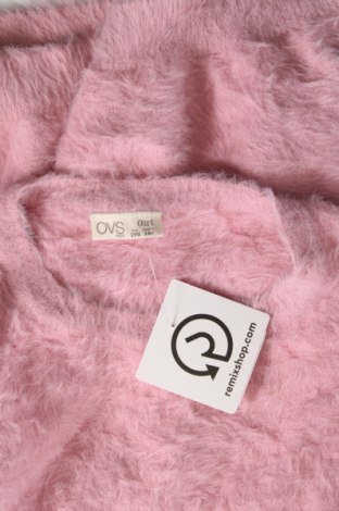 Детски пуловер Oviesse, Размер 14-15y/ 168-170 см, Цвят Розов, Цена 9,84 лв.