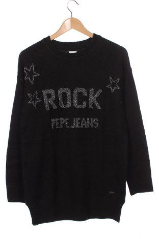 Παιδικό πουλόβερ Pepe Jeans, Μέγεθος 12-13y/ 158-164 εκ., Χρώμα Μαύρο, Τιμή 25,08 €