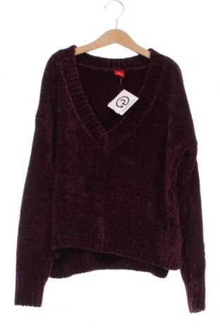 Детски пуловер S.Oliver, Размер 12-13y/ 158-164 см, Цвят Червен, Цена 5,04 лв.
