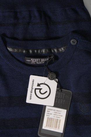 Παιδικό πουλόβερ SCOTT, Μέγεθος 11-12y/ 152-158 εκ., Χρώμα Μπλέ, Τιμή 19,95 €