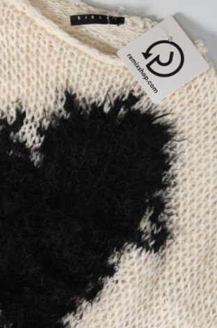 Детски пуловер Sisley, Размер 7-8y/ 128-134 см, Цвят Бежов, Цена 25,00 лв.