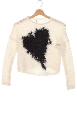 Детски пуловер Sisley, Размер 7-8y/ 128-134 см, Цвят Бежов, Цена 7,50 лв.