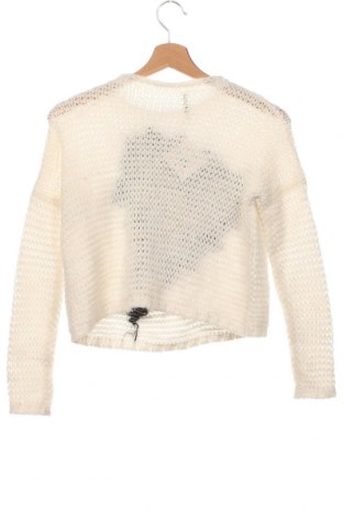 Детски пуловер Sisley, Размер 7-8y/ 128-134 см, Цвят Бежов, Цена 25,00 лв.