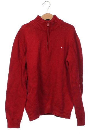 Παιδικό πουλόβερ Tommy Hilfiger, Μέγεθος 12-13y/ 158-164 εκ., Χρώμα Κόκκινο, Τιμή 27,54 €