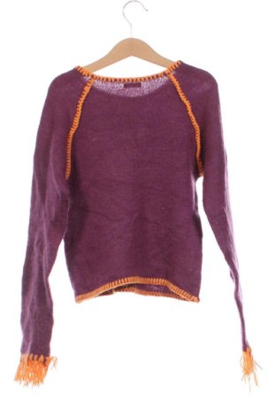 Dziecięcy sweter United Colors Of Benetton, Rozmiar 7-8y/ 128-134 cm, Kolor Fioletowy, Cena 51,18 zł