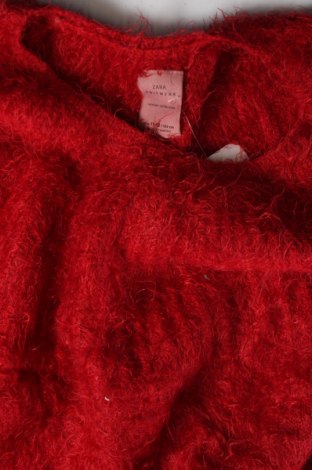 Dziecięcy sweter Zara, Rozmiar 11-12y/ 152-158 cm, Kolor Czerwony, Cena 35,31 zł