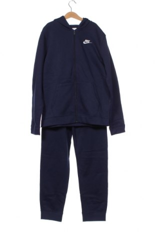 Kinder Trainingsanzug Nike, Größe 12-13y/ 158-164 cm, Farbe Blau, Preis 49,18 €
