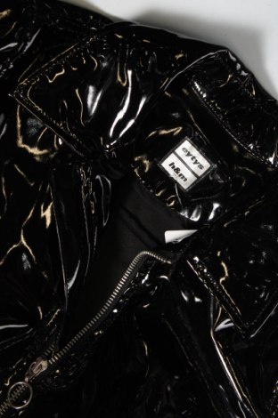 Παιδικό δερμάτινο μπουφάν H&M, Μέγεθος 8-9y/ 134-140 εκ., Χρώμα Μαύρο, Τιμή 11,79 €
