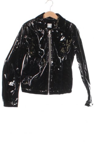 Detská kožená bunda  H&M, Veľkosť 8-9y/ 134-140 cm, Farba Čierna, Cena  11,58 €