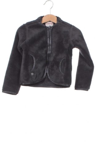 Dziecięca bluza z polaru Chipie, Rozmiar 2-3y/ 98-104 cm, Kolor Szary, Cena 122,61 zł