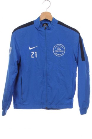 Kinder Sportjacke Nike, Größe 8-9y/ 134-140 cm, Farbe Blau, Preis 19,04 €