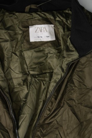 Παιδικό μπουφάν Zara, Μέγεθος 13-14y/ 164-168 εκ., Χρώμα Πράσινο, Τιμή 7,71 €
