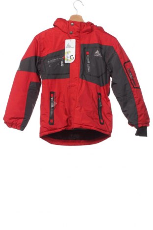 Kinderjacke für Wintersport Peak Mountain, Größe 8-9y/ 134-140 cm, Farbe Rot, Preis 61,82 €