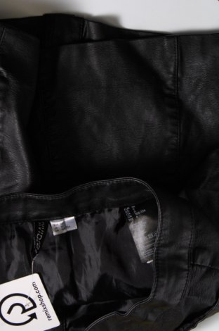 Δερμάτινη φούστα H&M Divided, Μέγεθος M, Χρώμα Μαύρο, Τιμή 2,87 €