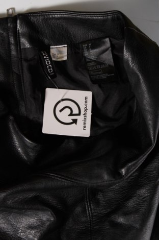 Kožená sukňa  H&M Divided, Veľkosť S, Farba Čierna, Cena  2,63 €