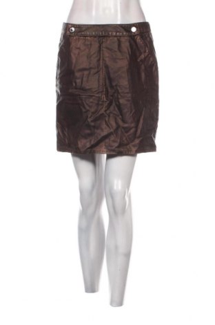 Δερμάτινη φούστα More & More, Μέγεθος S, Χρώμα Καφέ, Τιμή 2,89 €